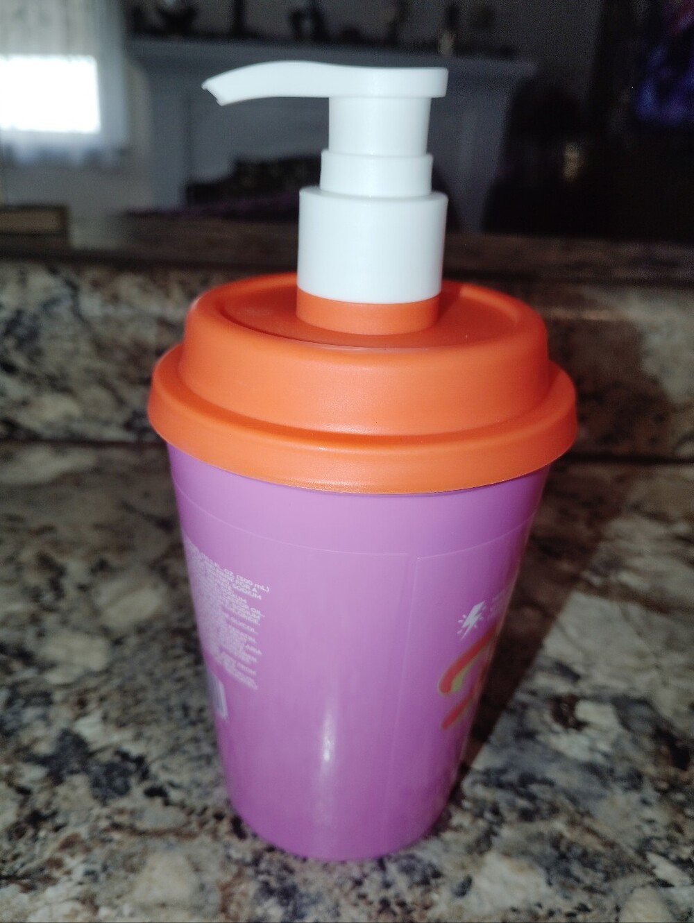Nwt Pink & Orange Pump Body Wash - Picture 2 of 5